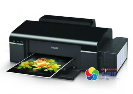 Đổ mực máy in màu Epson L800